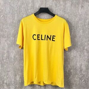 🚩steal authentic Celine Vibrant Yellow Top